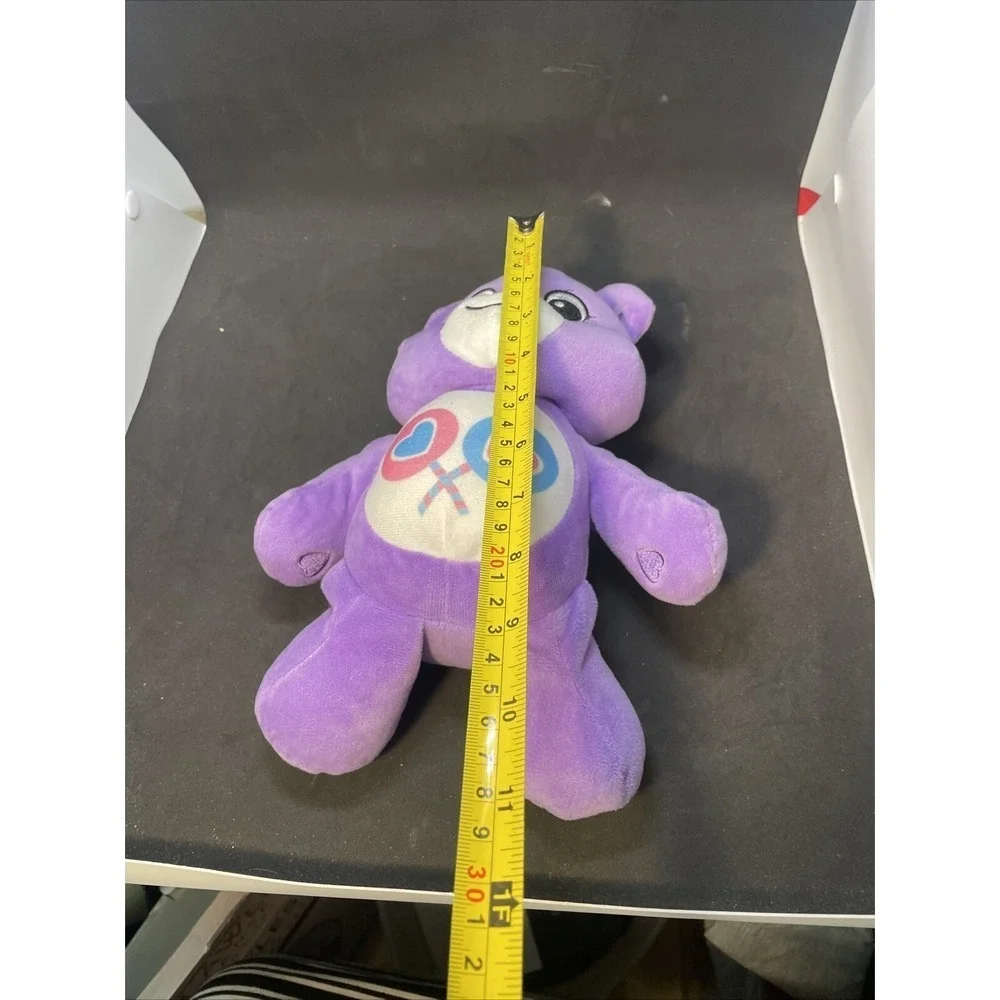 Care Bear - SHARE BEAR - Winking Purple Plush 10